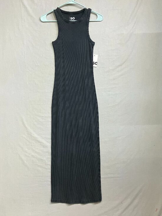 Sonoma Goods For Life Dresses & Skirts - SO Goods for Life Maxi Dress Women's Small Black Tie Dye Ribbed Tank Dress